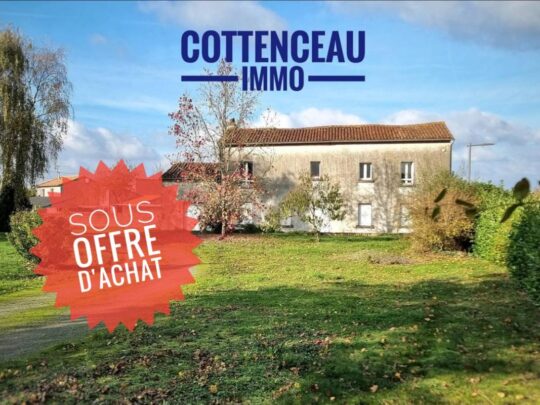 Chemille En Anjou -  MAISON A RENOVER sur terrain de 2445 m² constructible
