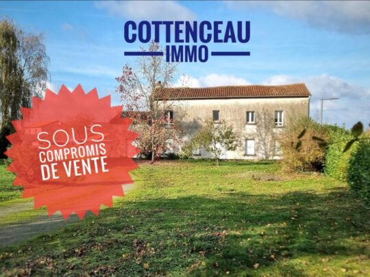 Chemille En Anjou -  MAISON A RENOVER sur terrain de 2445 m² constructible